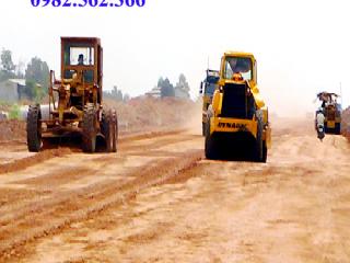 Thi công công trình đường giao thông